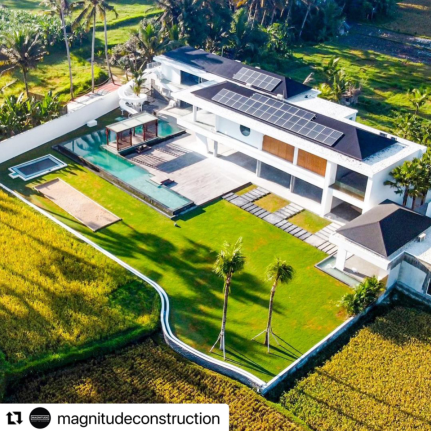 Hoymiles microinverter project in Indonesia