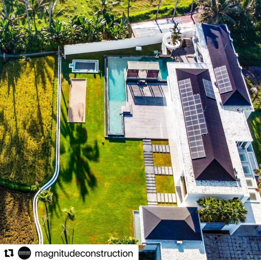 Hoymiles microinverter project in Indonesia