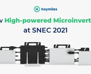 Read more about the article Hoymiles Showcases Latest High-Powered Microinverter Line-up at SNEC PV Power Expo 2021