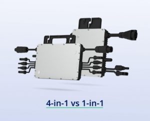 Read more about the article What’s The Difference Between a 4-in-1 Microinverter and a 1-in-1 Microinverter?