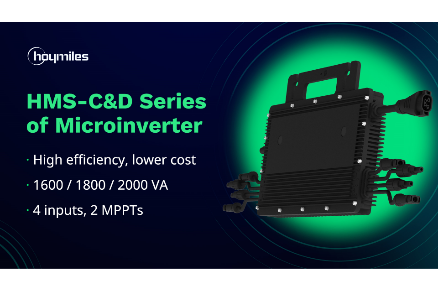 You are currently viewing Hoymiles releases highly cost-effective microinverters