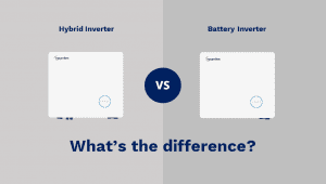Read more about the article Energy storage explained: the difference between hybrid inverters and battery inverters