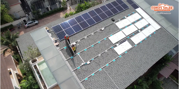 Thailand solar system with Hoymiles microinverter
